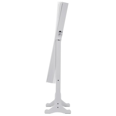 Szafka z lustrem na biżuterię biała