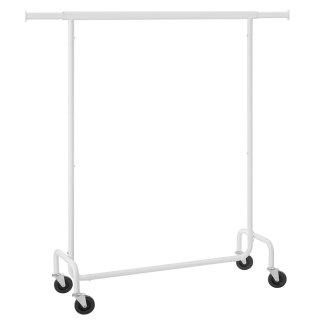 Wieszak na ubrania na kółkach mobilny