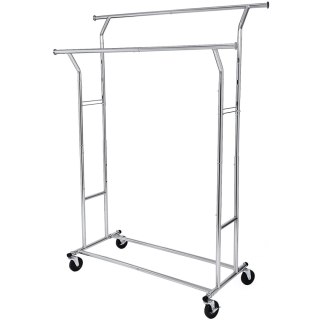 Wieszak na Ubrania na Kółkach